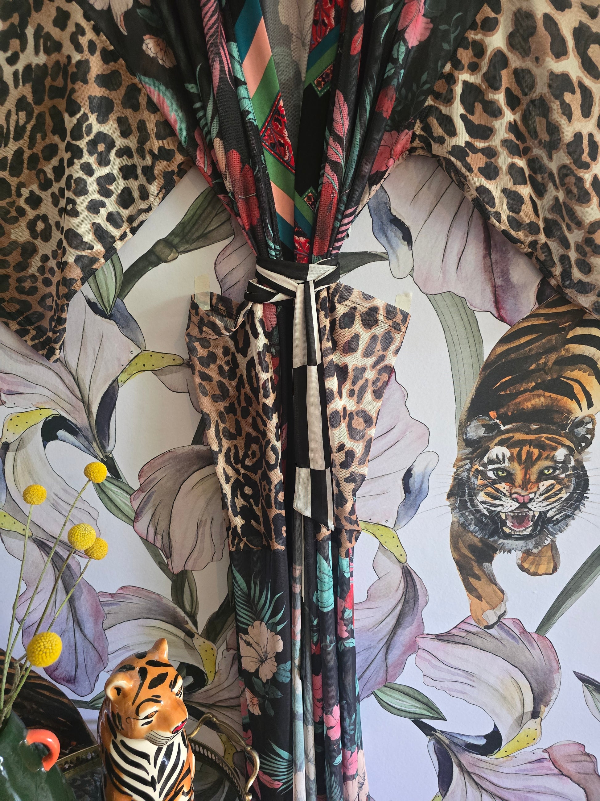 The JUNGLE MESH KIMONO
