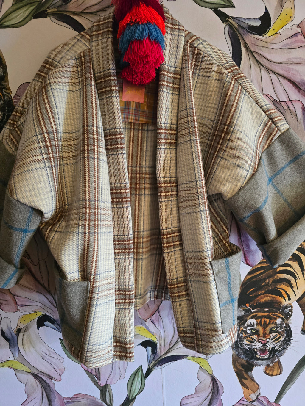 The SIMPLE LUMBER JILL ( FLEECE jacket ) NOT REVERSIBLE