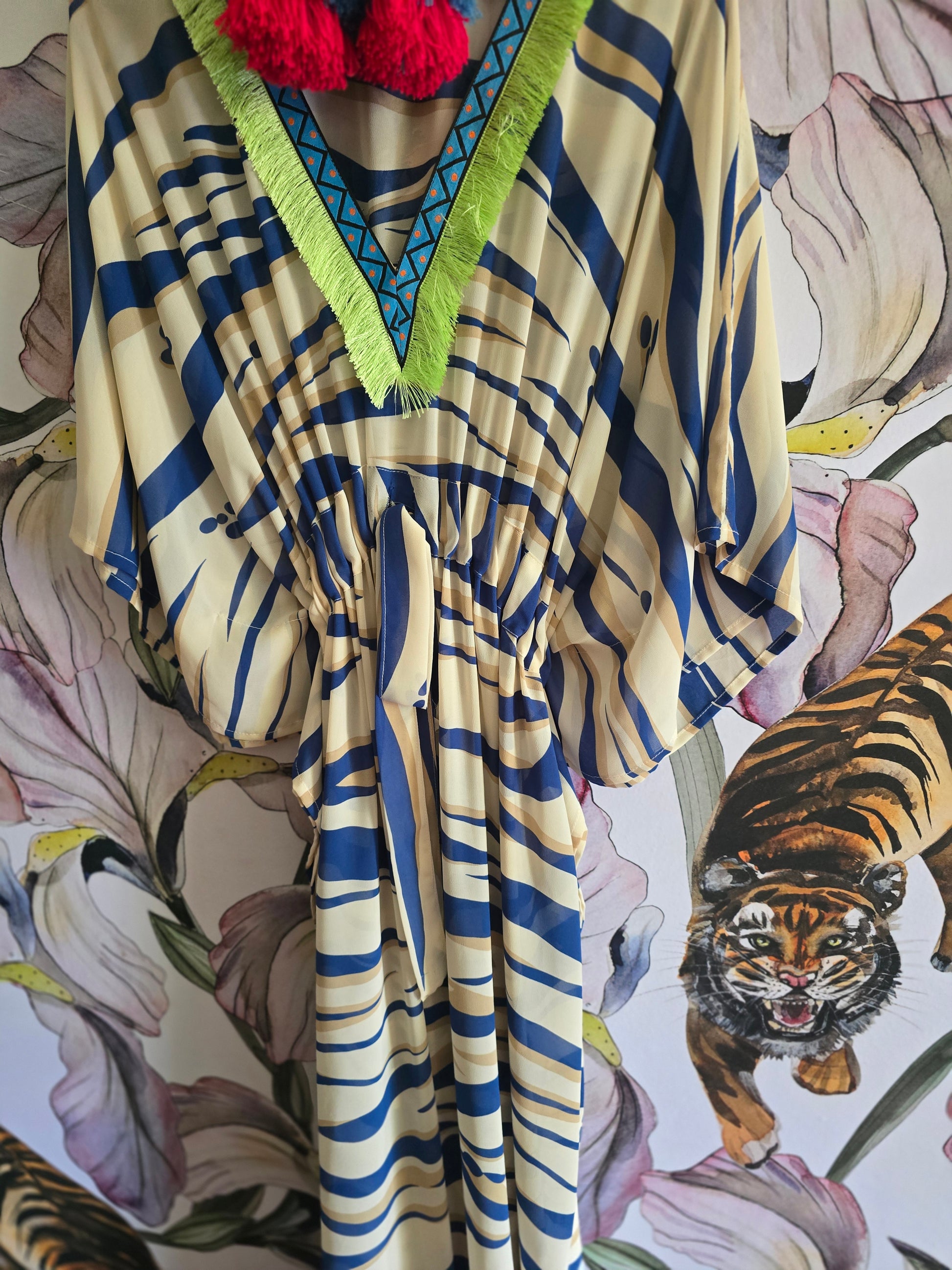 The LONG CHIFFON KAFTAN