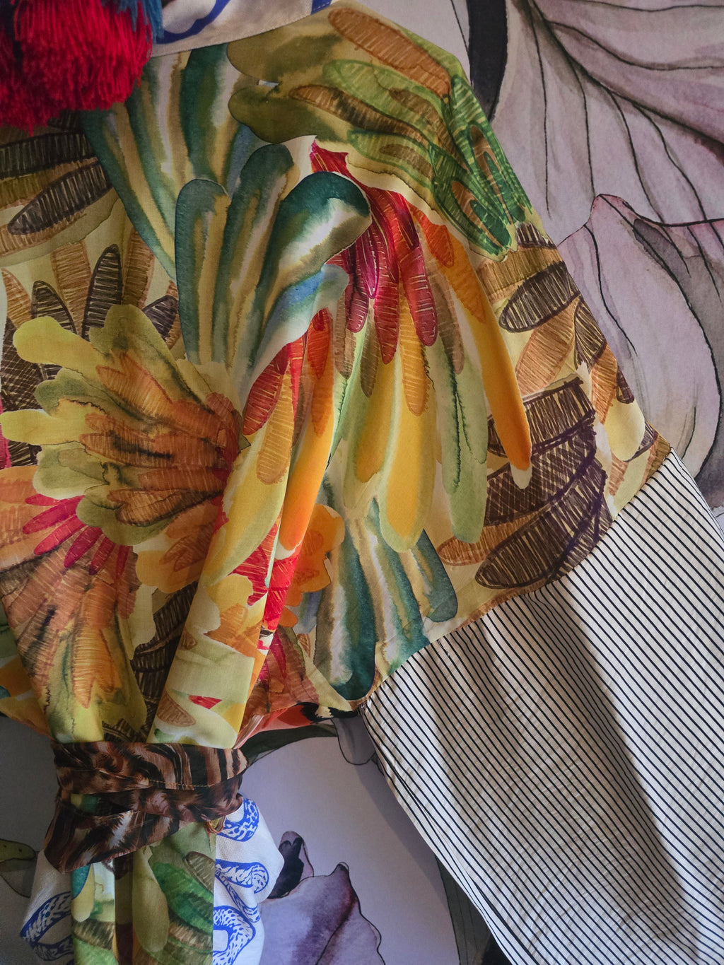 The ARTY CROPPED KIMONO STYLE #2