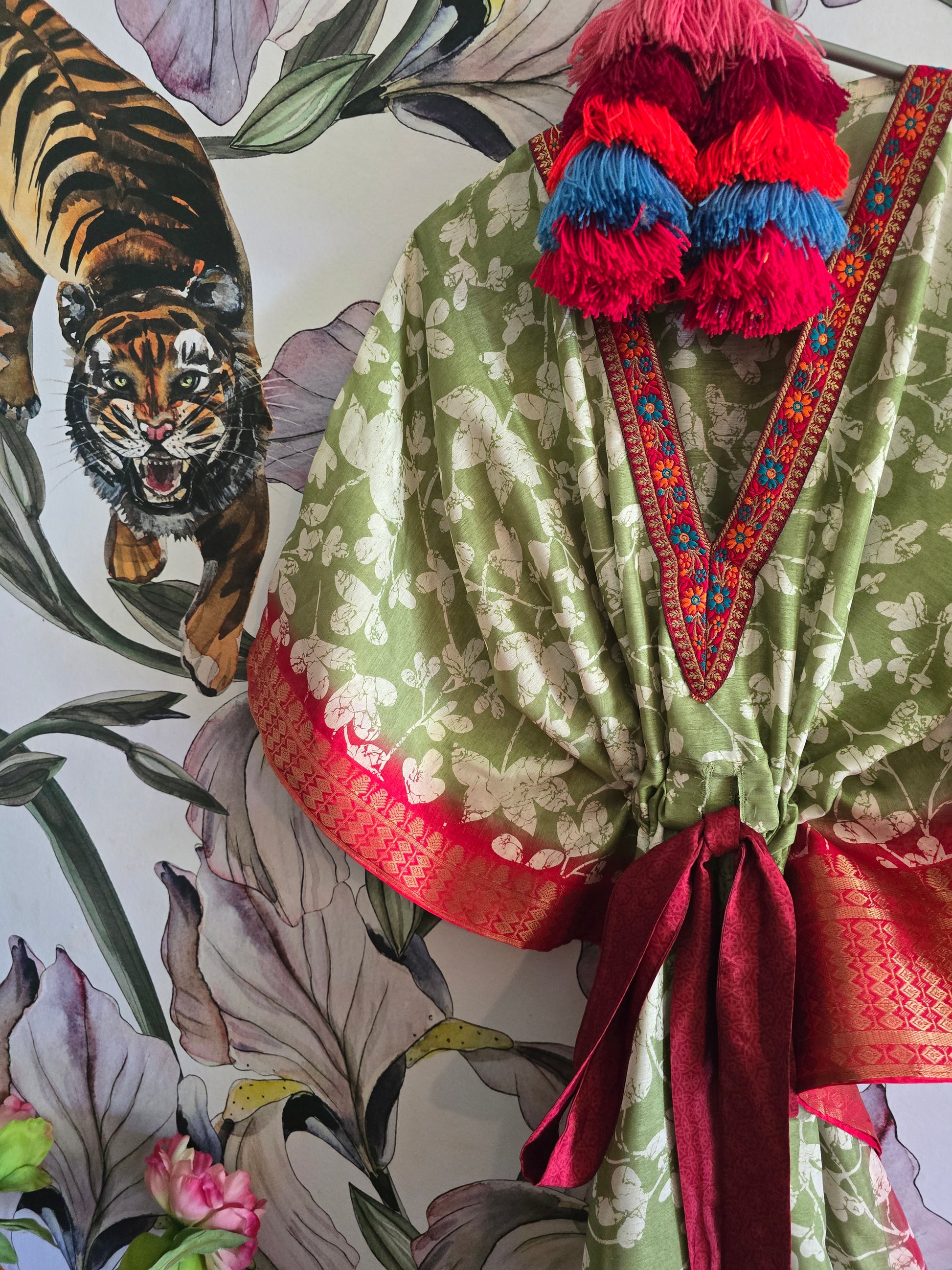 The LONG SILK KAFTAN