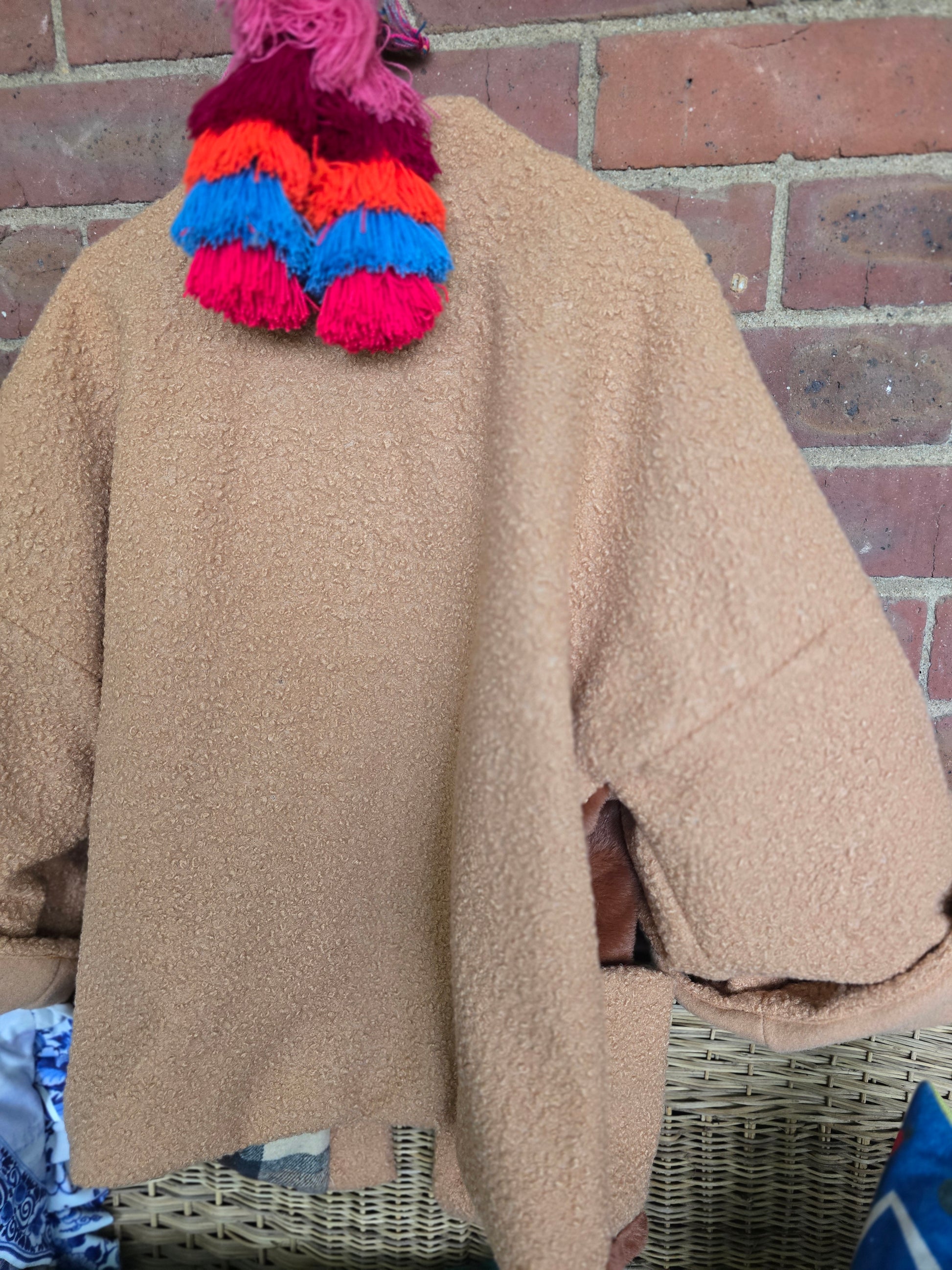 The LUMBER JILL REVERSIBLE FAUX FUR JACKET