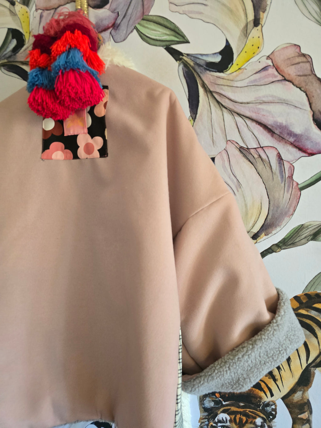 The POWDER PINK FULLY REVERSIBLE JACKET