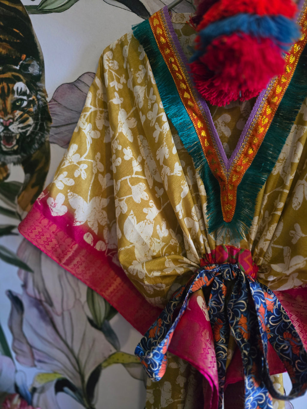 The LONG SILK KAFTAN