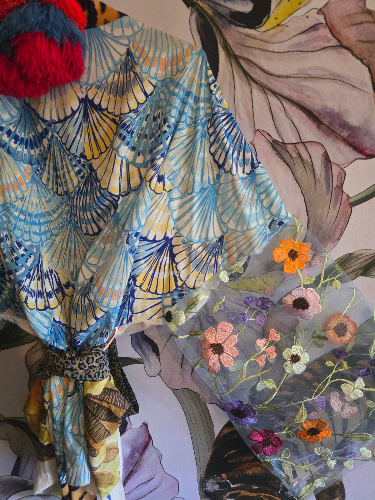 The ARTY CROPPED KIMONO STYLE #4
