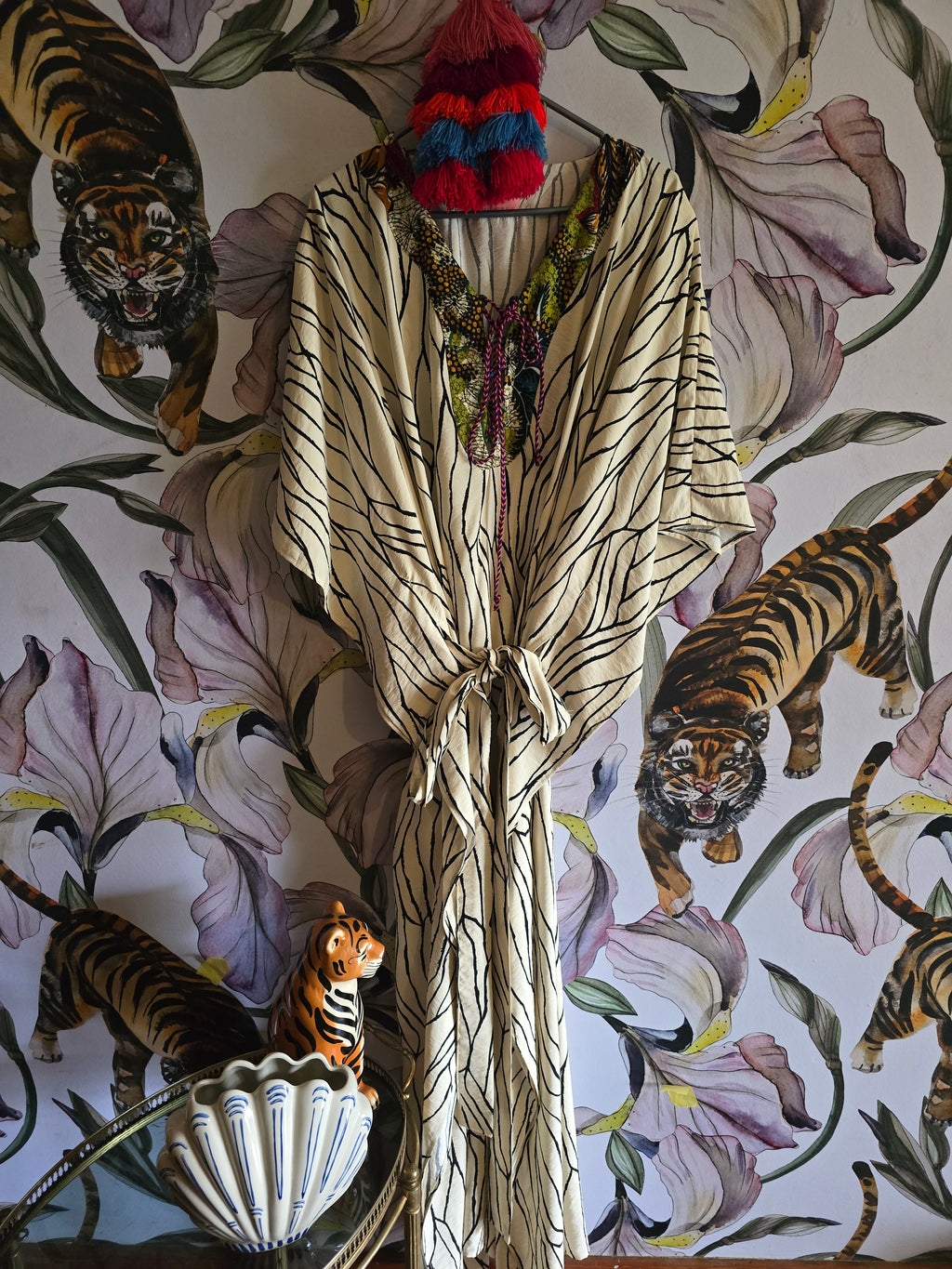 Let's GO ON SAFARI KAFTAN WITH SEPERATE TIE