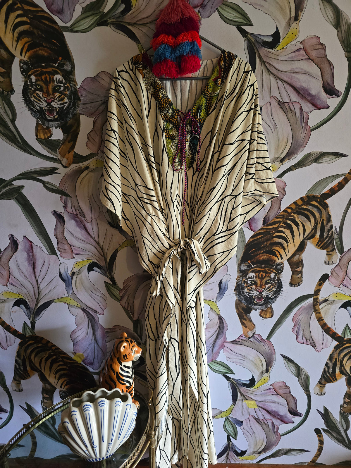 Let's GO ON SAFARI KAFTAN WITH SEPERATE TIE