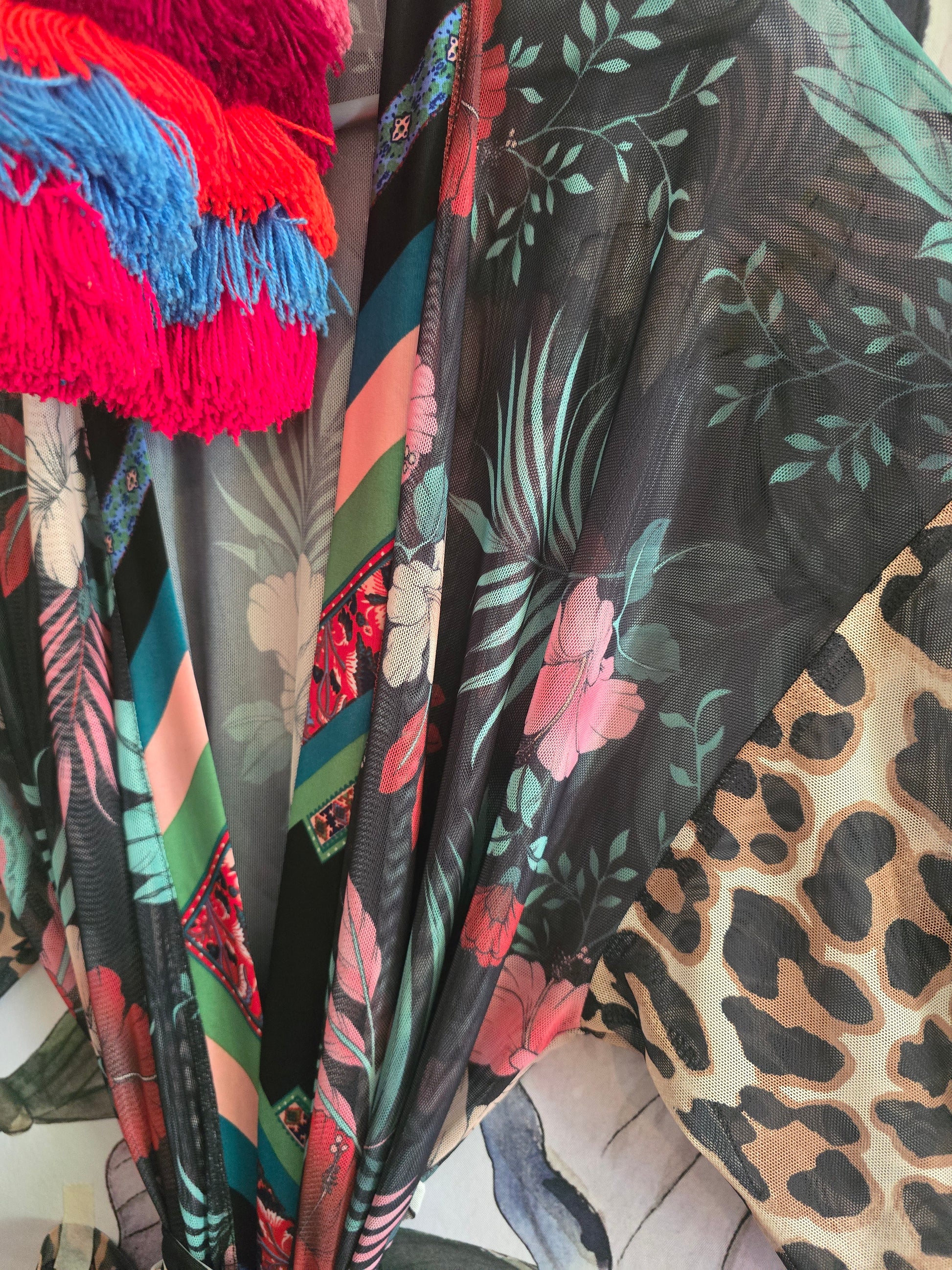 The JUNGLE MESH KIMONO