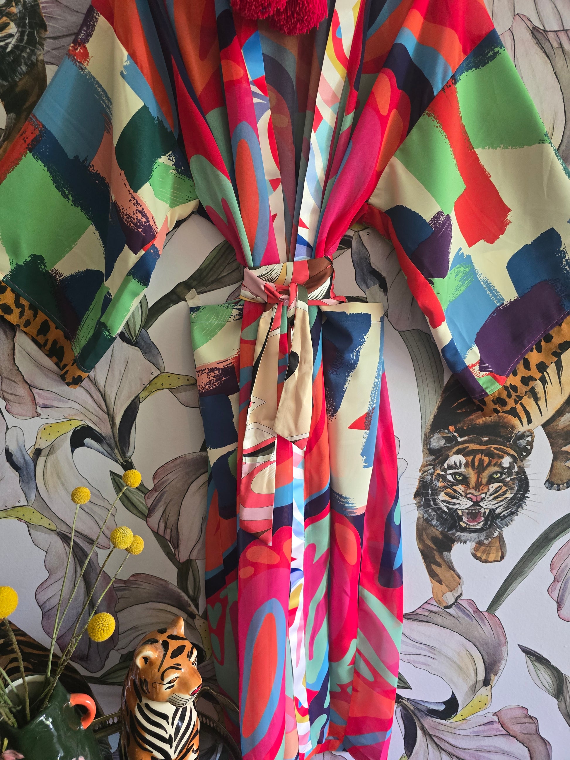 The COLOUR CRUSH CPT KIMONO PINK