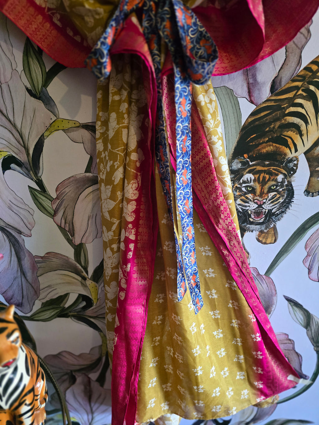 The LONG SILK KAFTAN