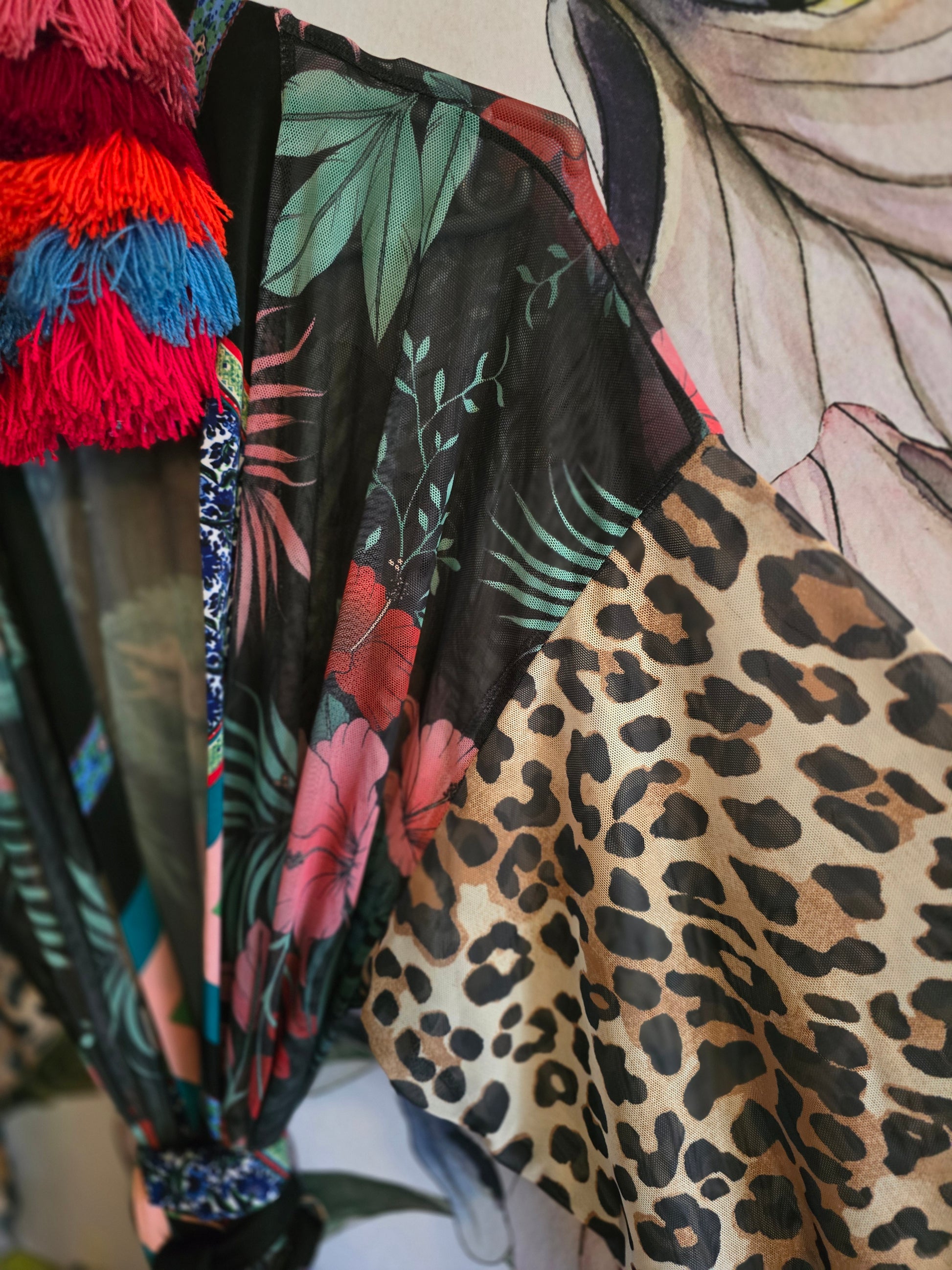 The WILD MESH KIMONO