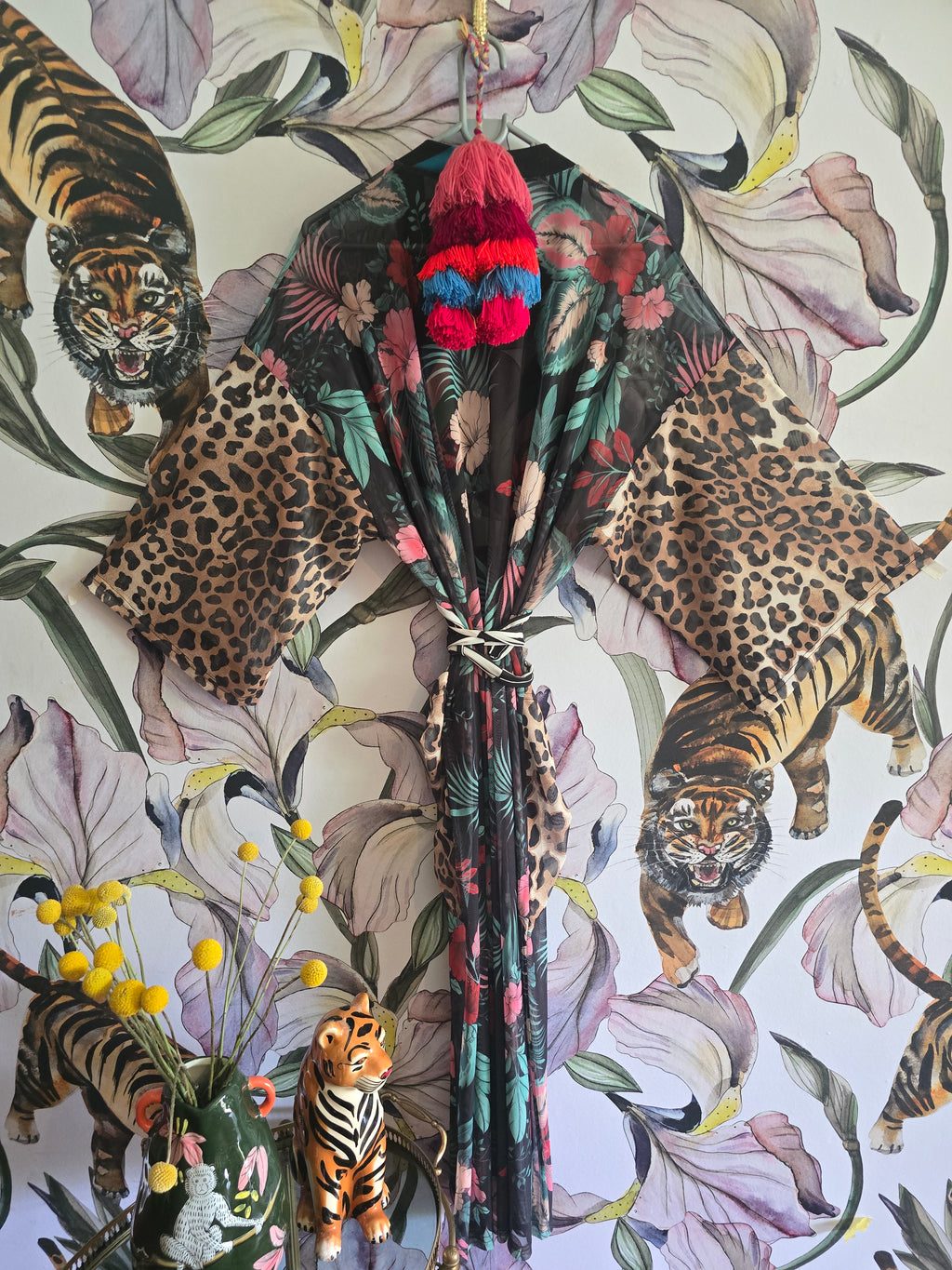 The JUNGLE MESH KIMONO