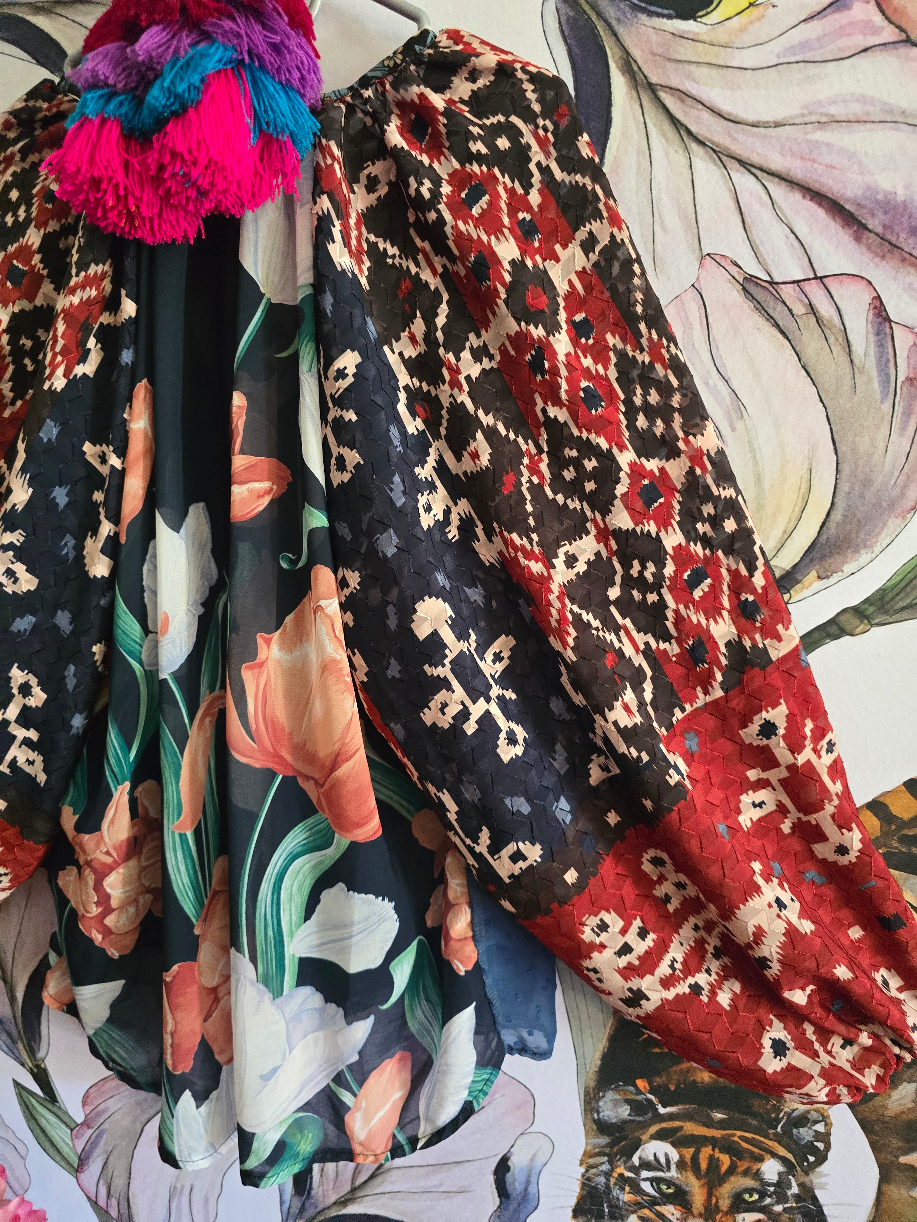 The WHITE LOTUS BOHO SHIRT #2
