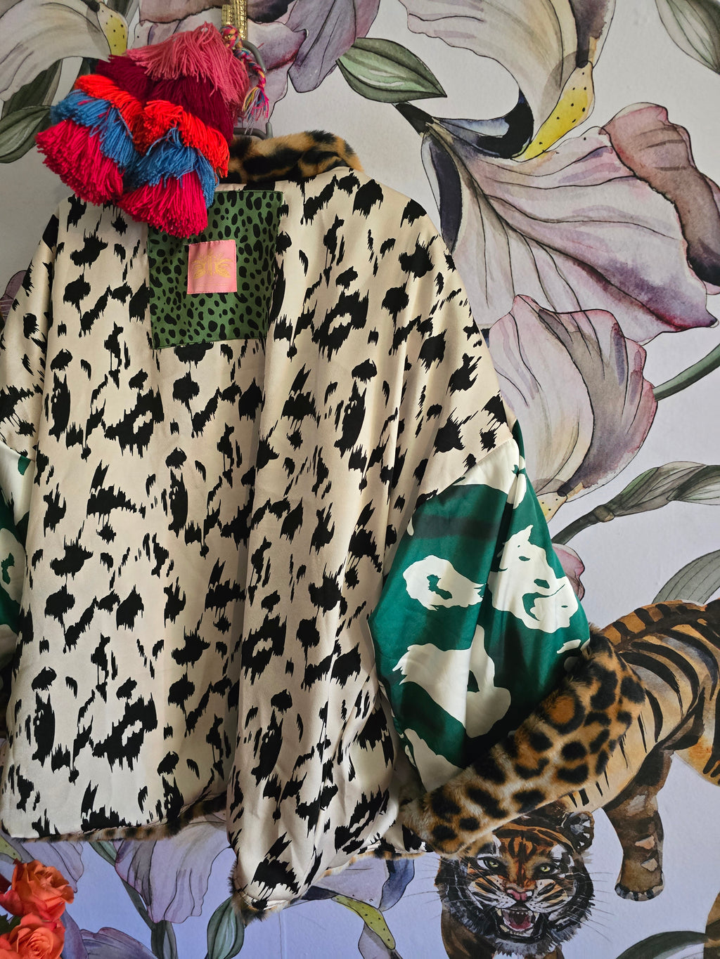 The LEOPARD FAUX FUR FULLY REVERSIBLE JACKET 🐆