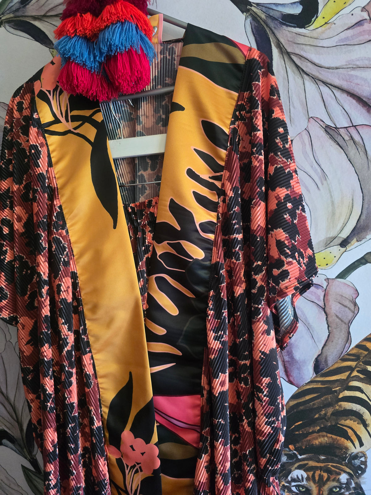 The ELECTRIC LEOPARD SET size: L/XL WATERMELON