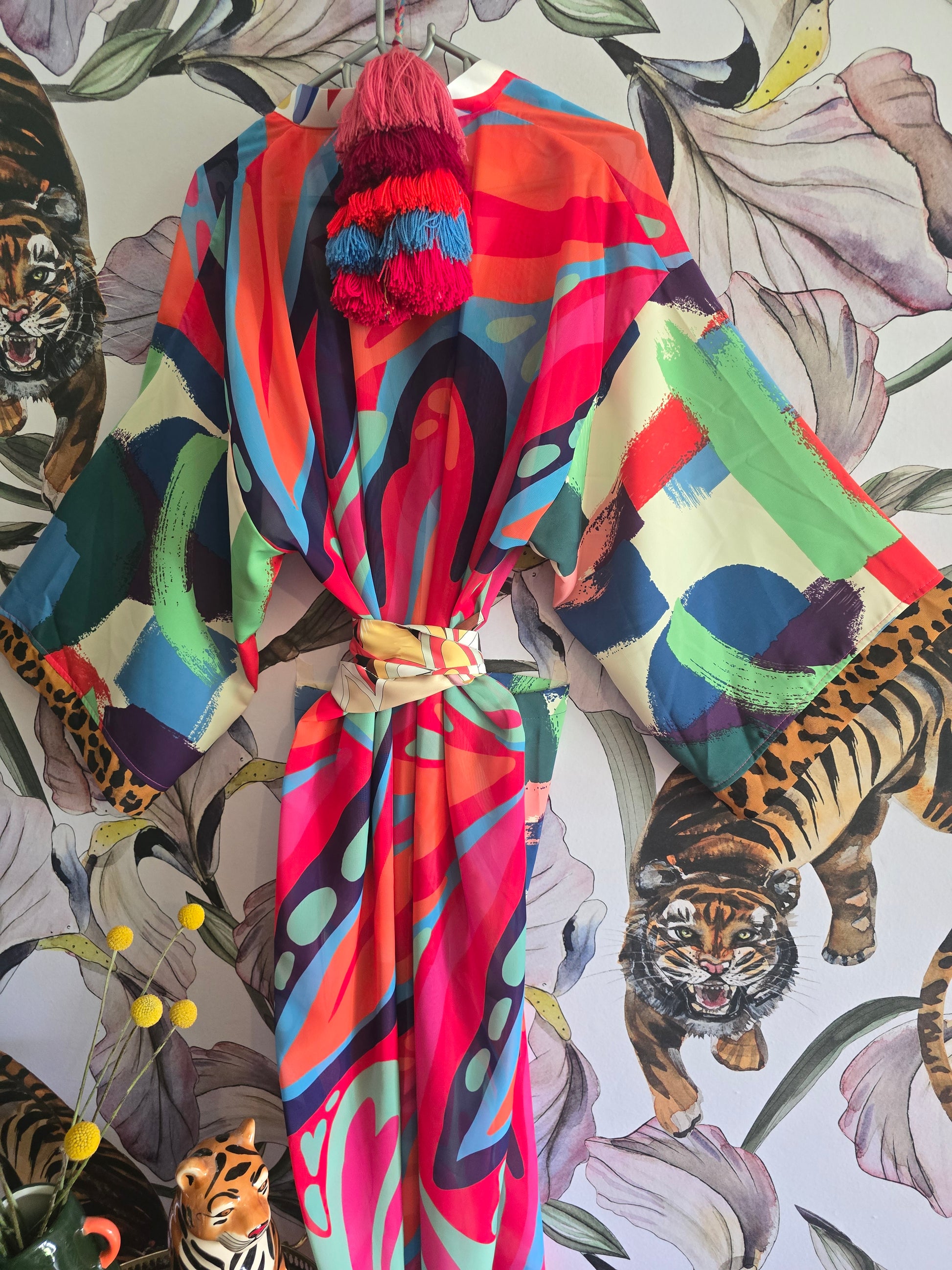 The COLOUR CRUSH CPT KIMONO PINK