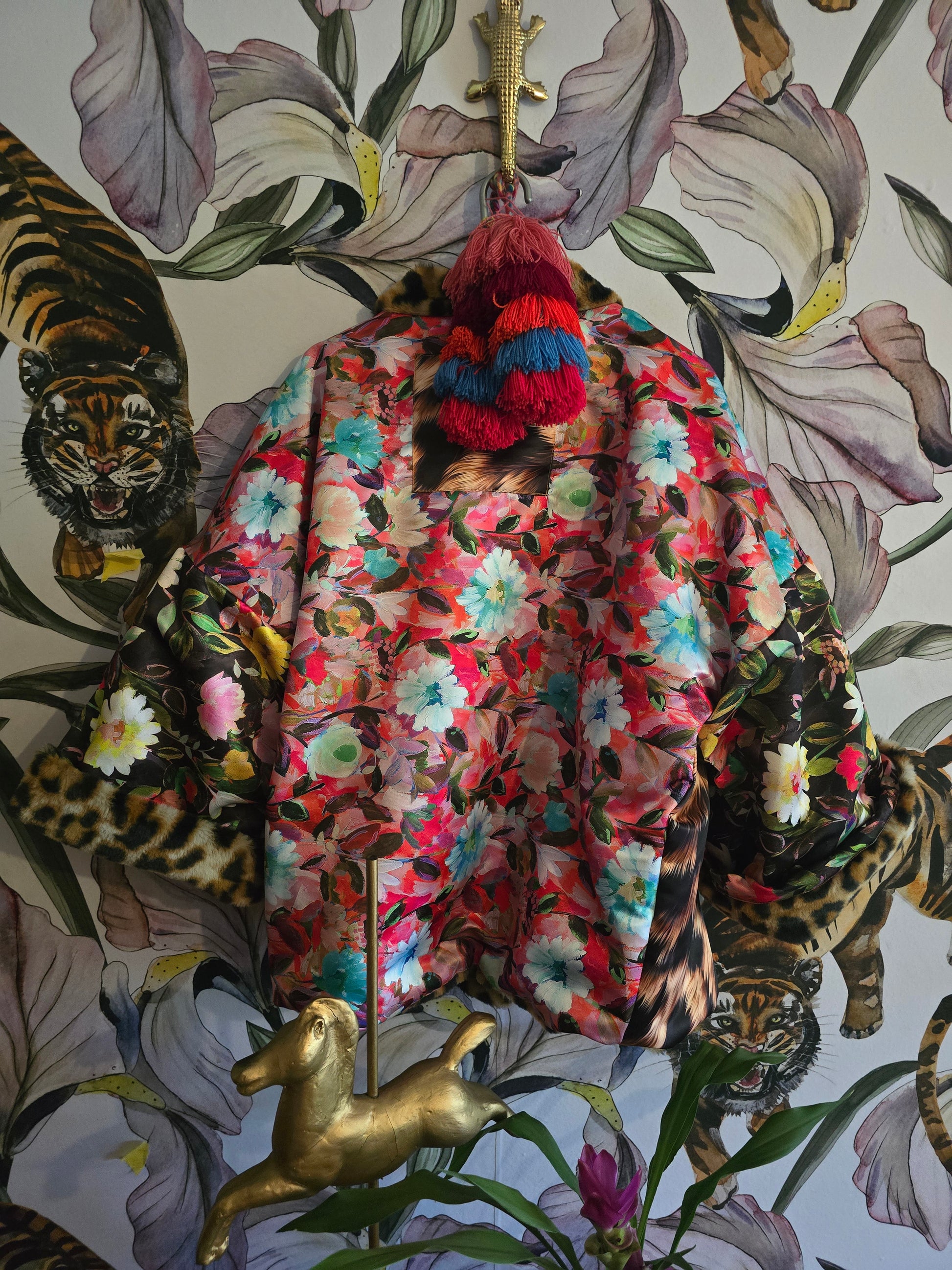 The BOUJEE LEOPARD REVERSIBLE FAUX FUR #2