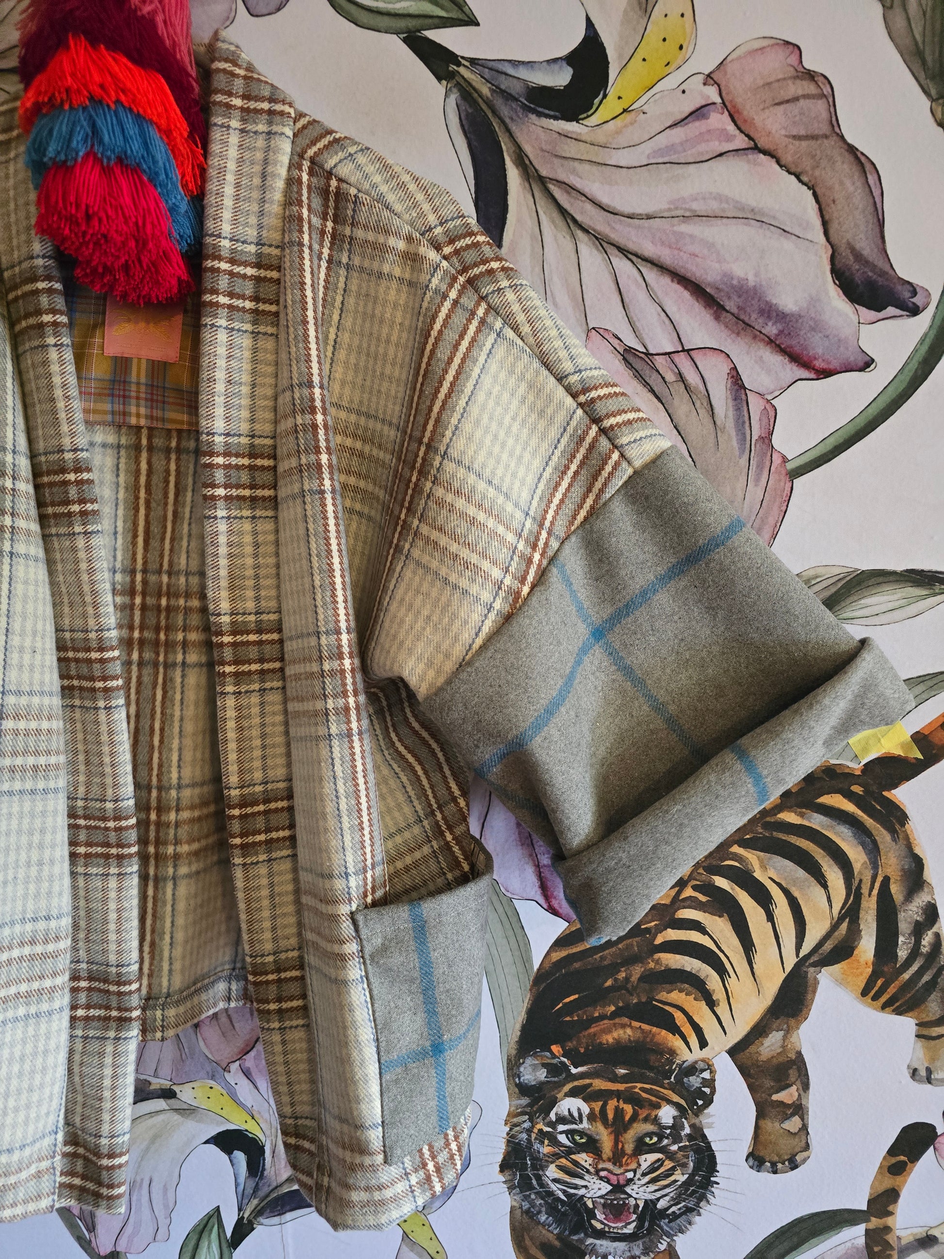 The SIMPLE LUMBER JILL ( FLEECE jacket ) NOT REVERSIBLE