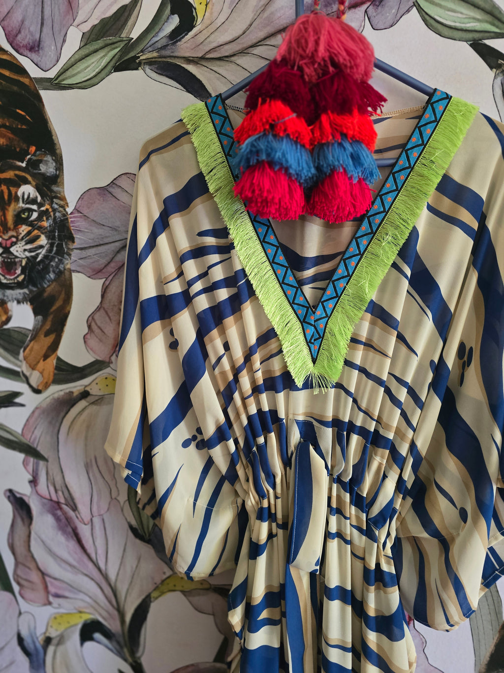 The LONG CHIFFON KAFTAN