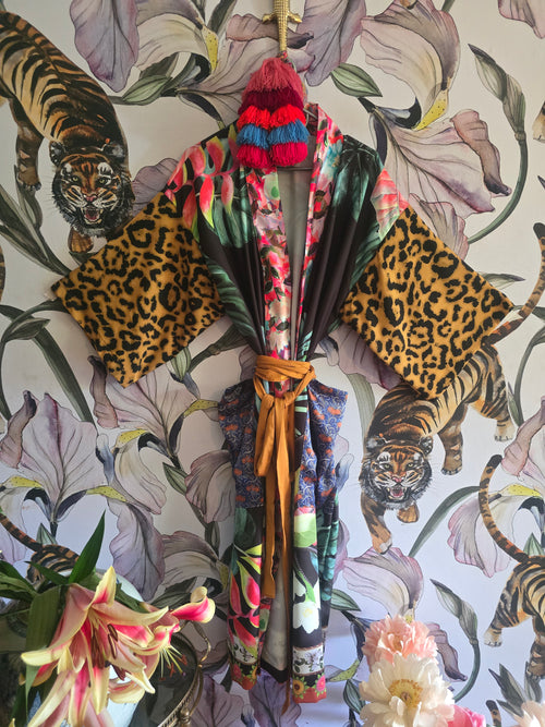 The JUNGLE & LEOPARD KIMONO #5