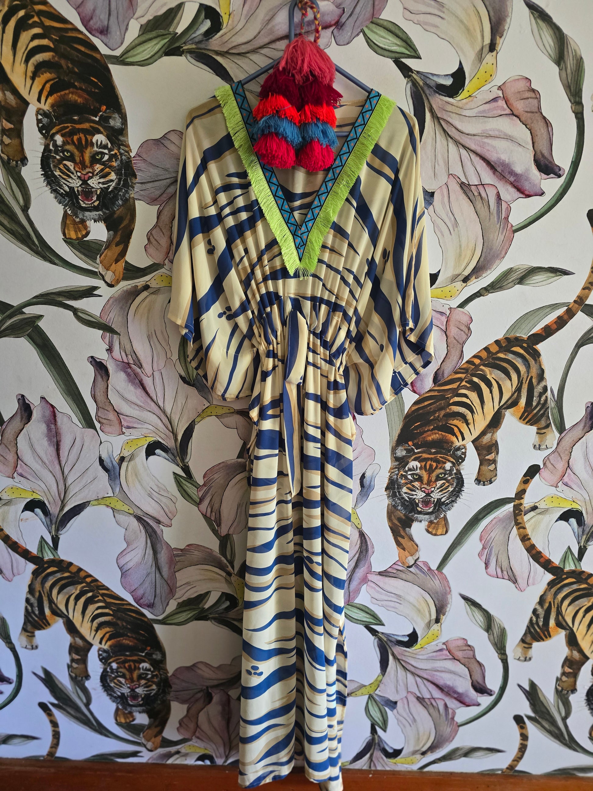 The LONG CHIFFON KAFTAN