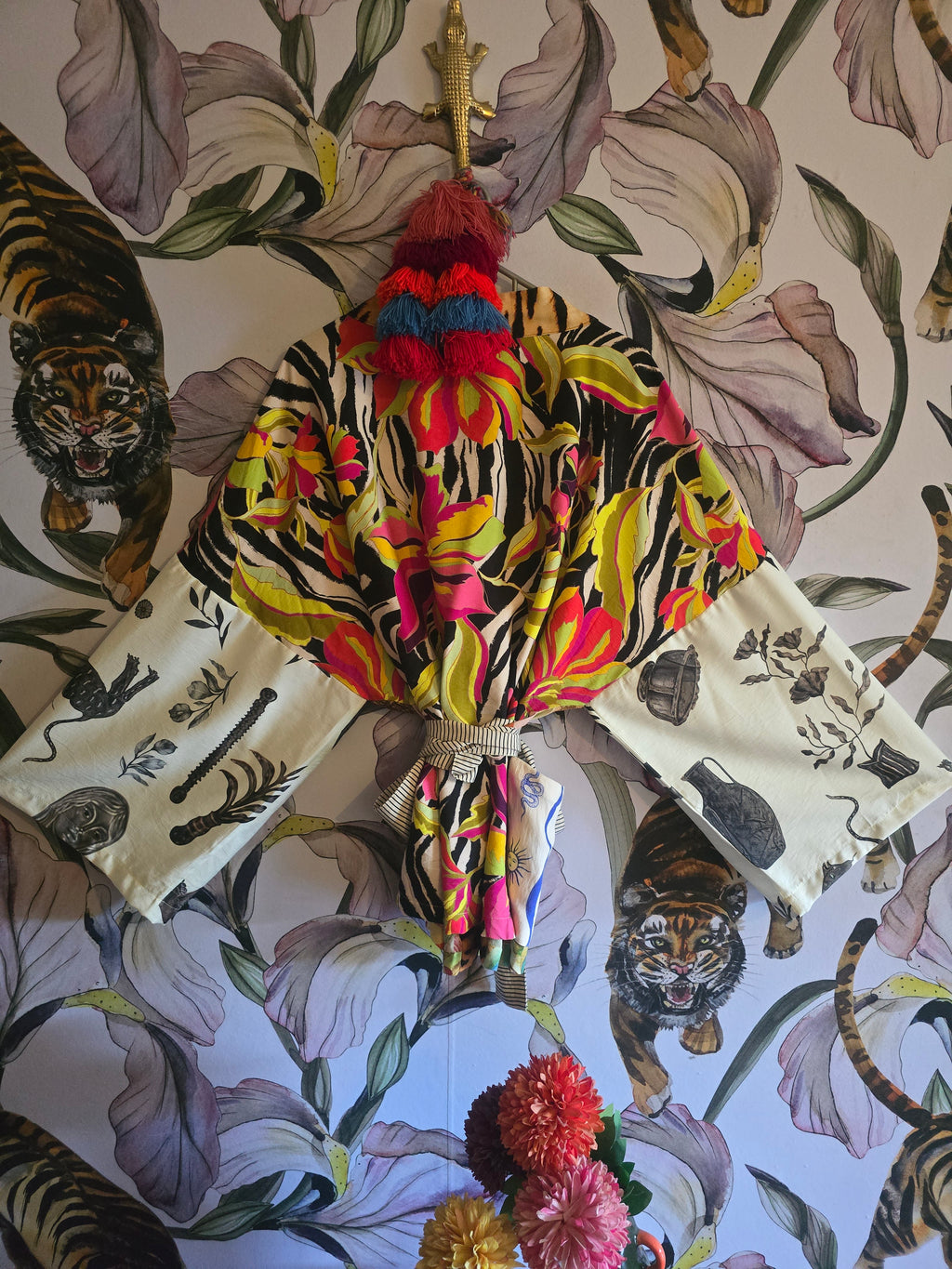 The ARTY CROPPED KIMONO STYLE #5