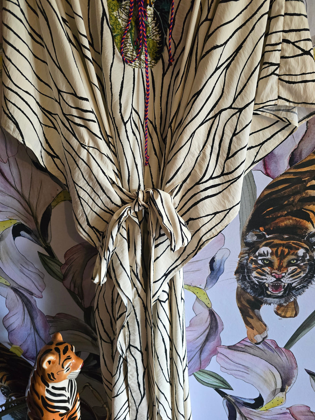 Let's GO ON SAFARI KAFTAN WITH SEPERATE TIE