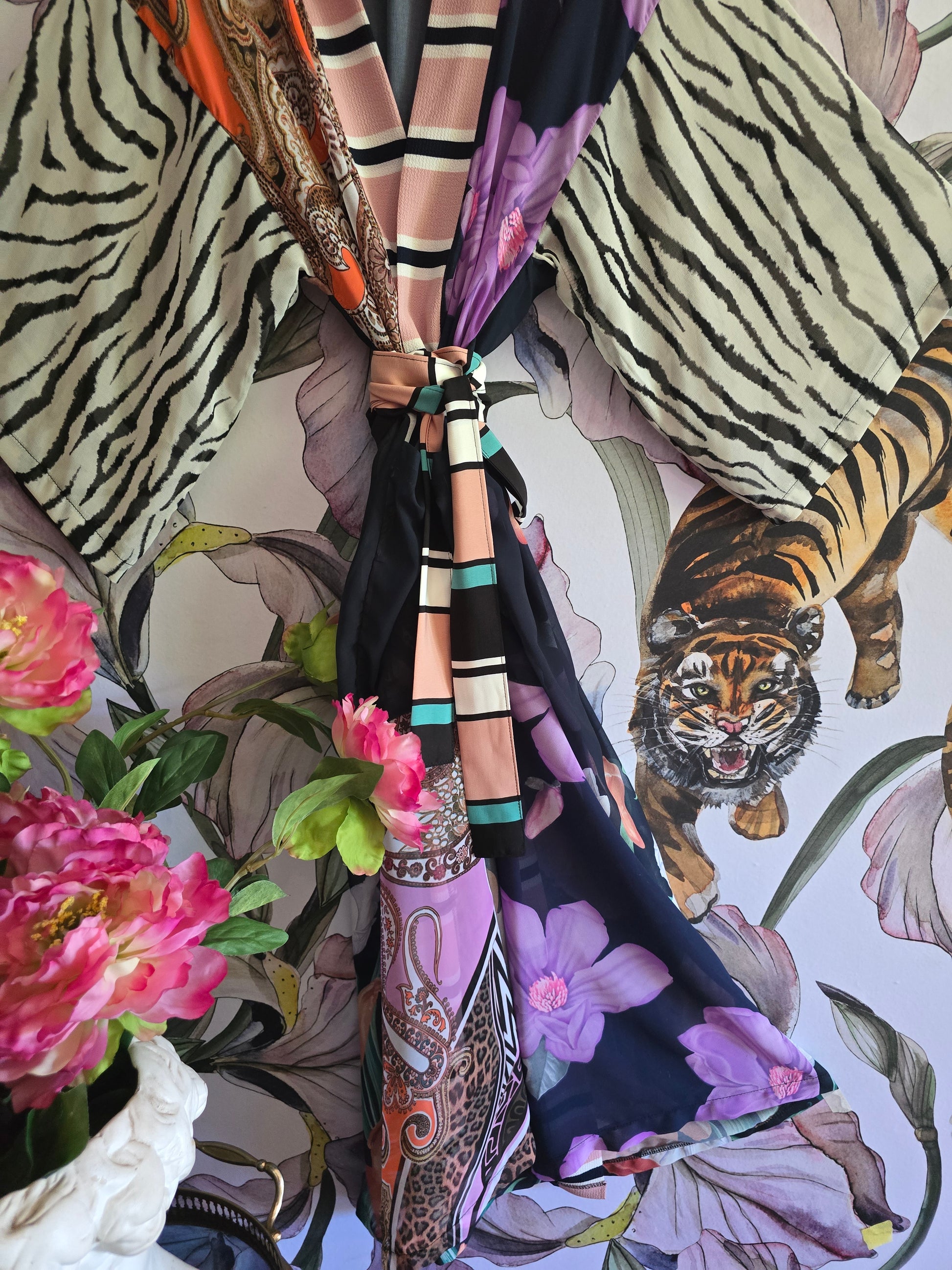 The ZEBRA & BLOOM KIMONO