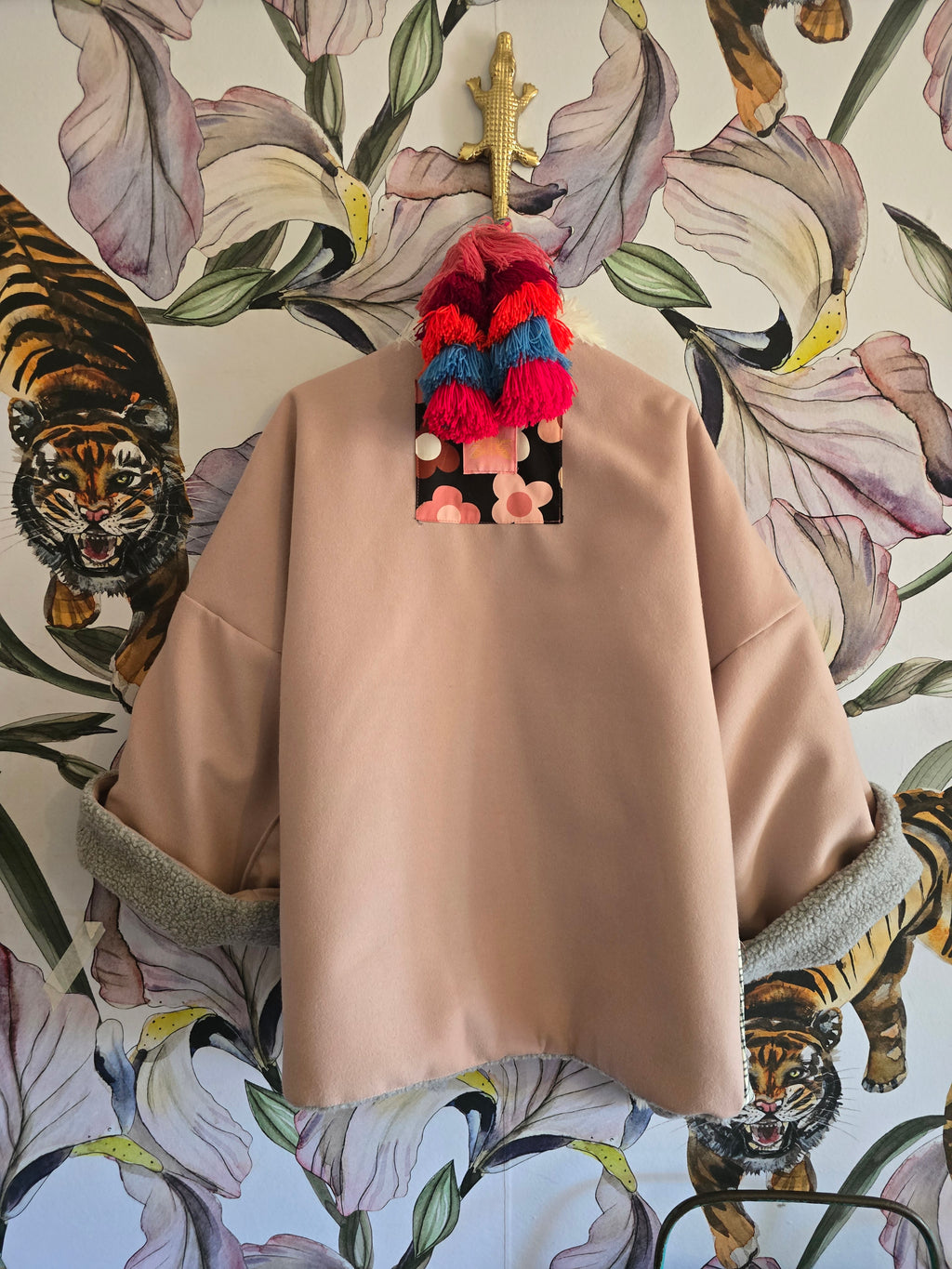 The POWDER PINK FULLY REVERSIBLE JACKET