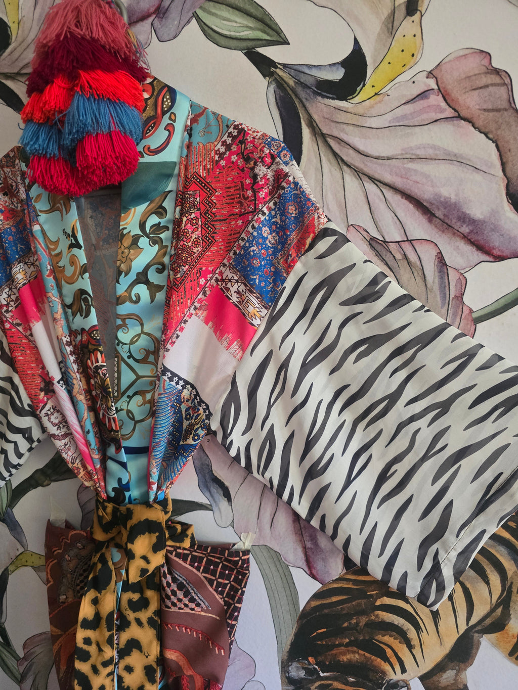 The JUNGLE, PAISLEY  & ZEBRA KIMONO #2