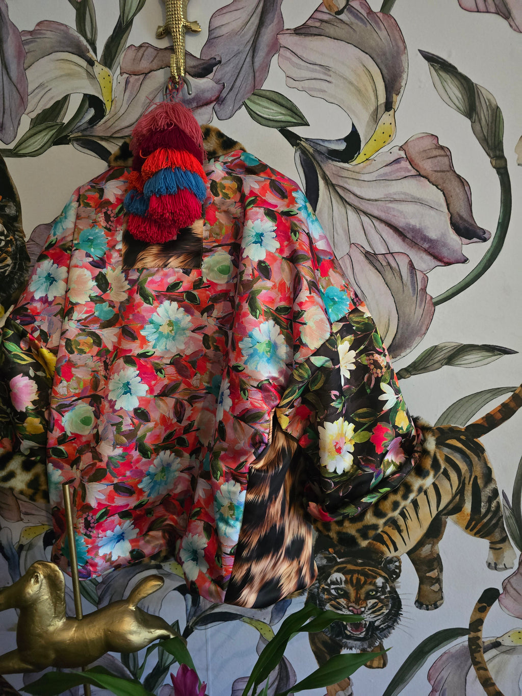 The BOUJEE LEOPARD REVERSIBLE FAUX FUR #2