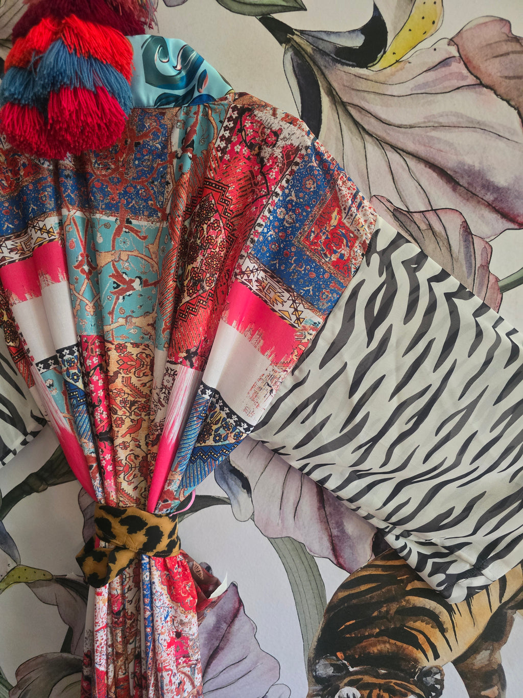 The JUNGLE, PAISLEY  & ZEBRA KIMONO #2