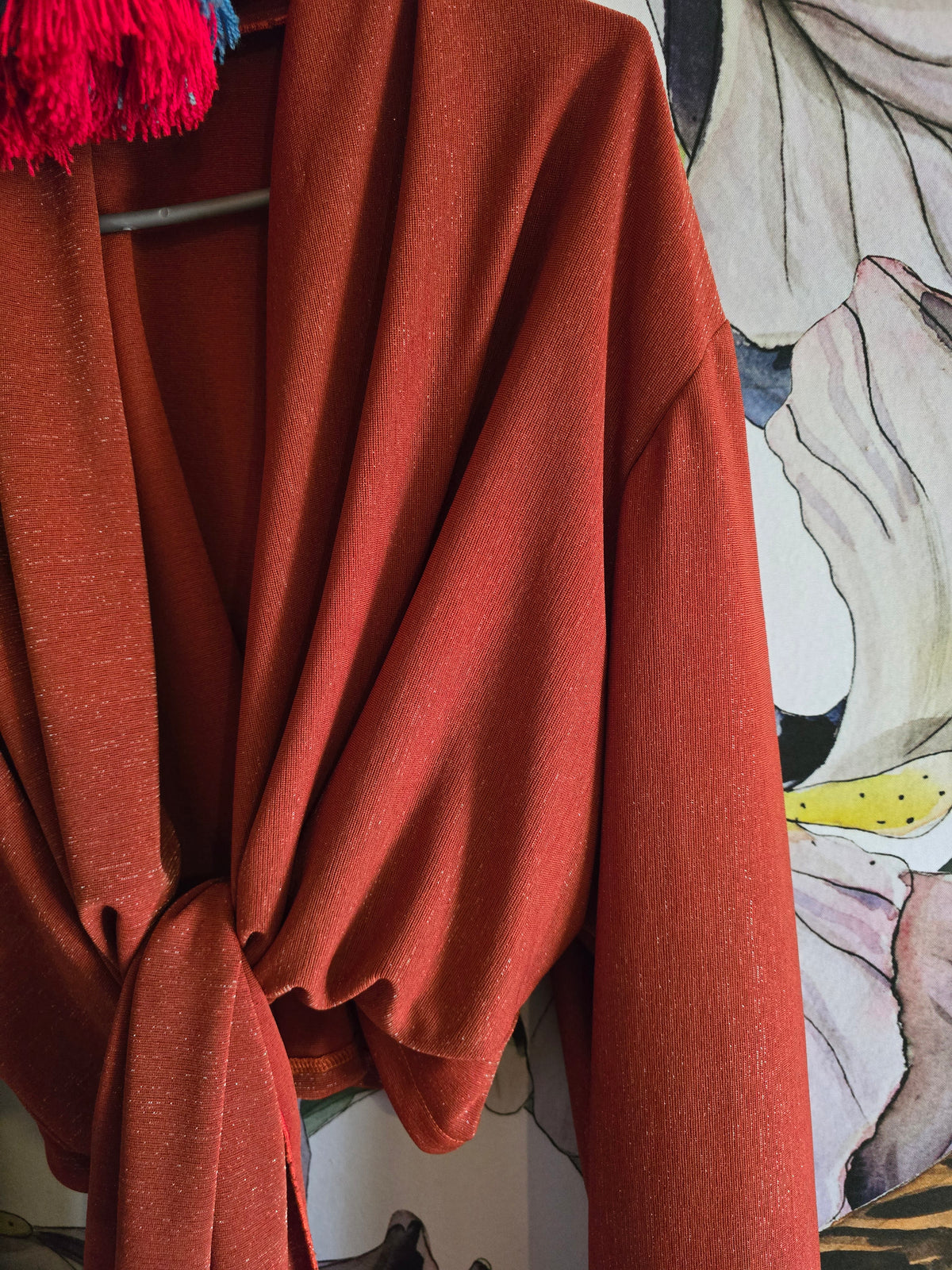 The luxe wrap top