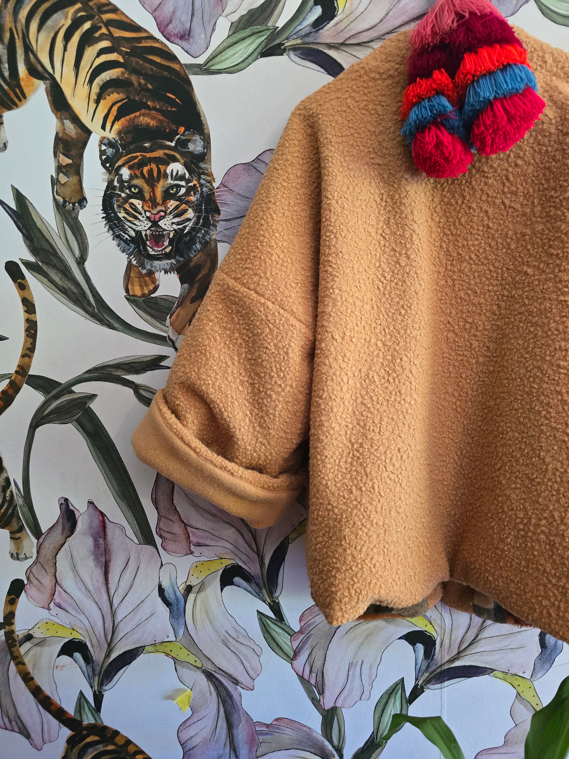 The LUMBER JILL FAUX FUR REVERSIBLE JACKET