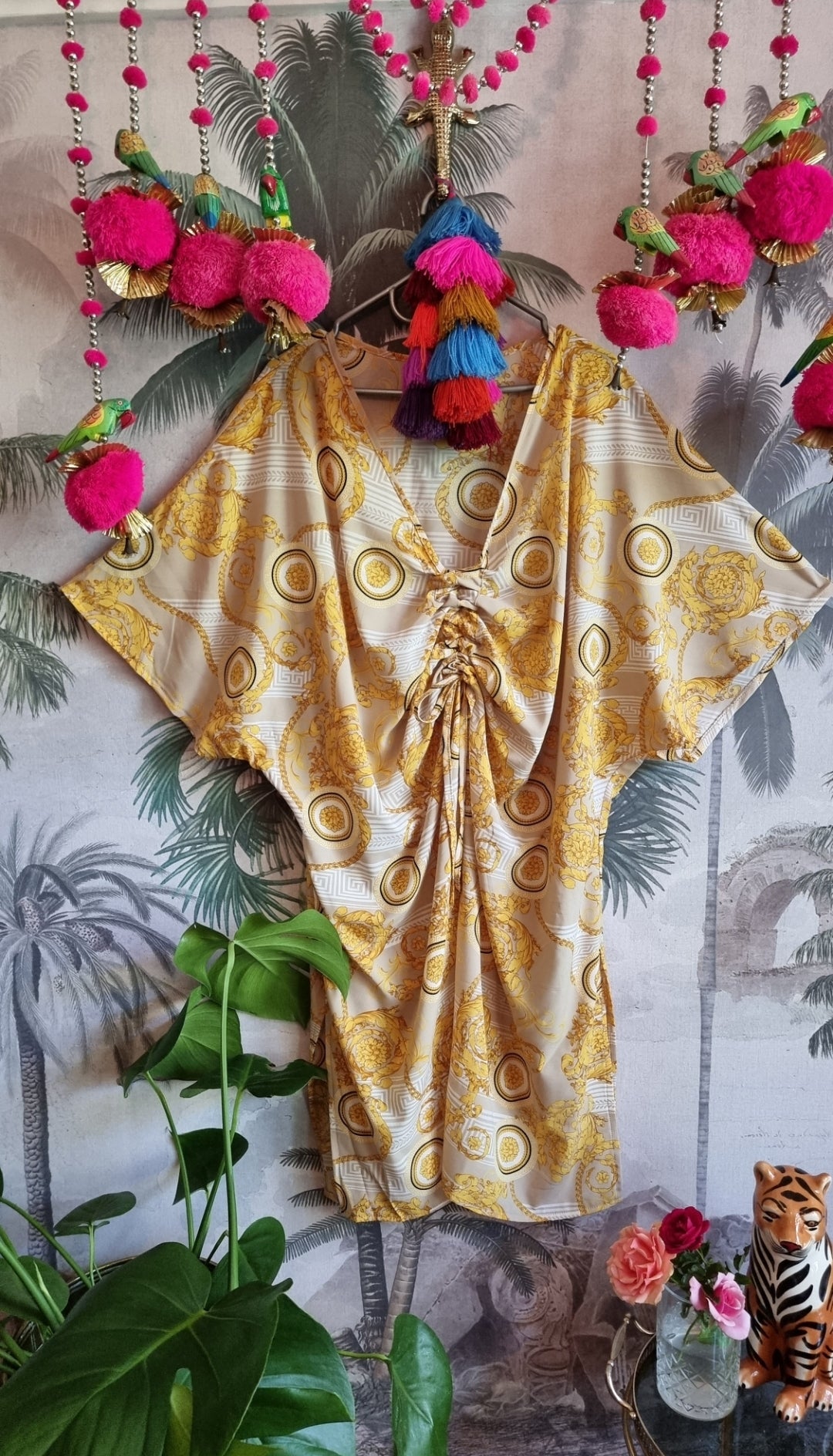 The AMALFI drawstring kaftan