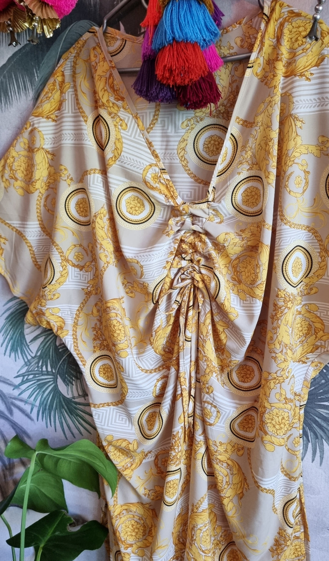The AMALFI drawstring kaftan